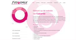 Desktop Screenshot of fysiosmile.nl